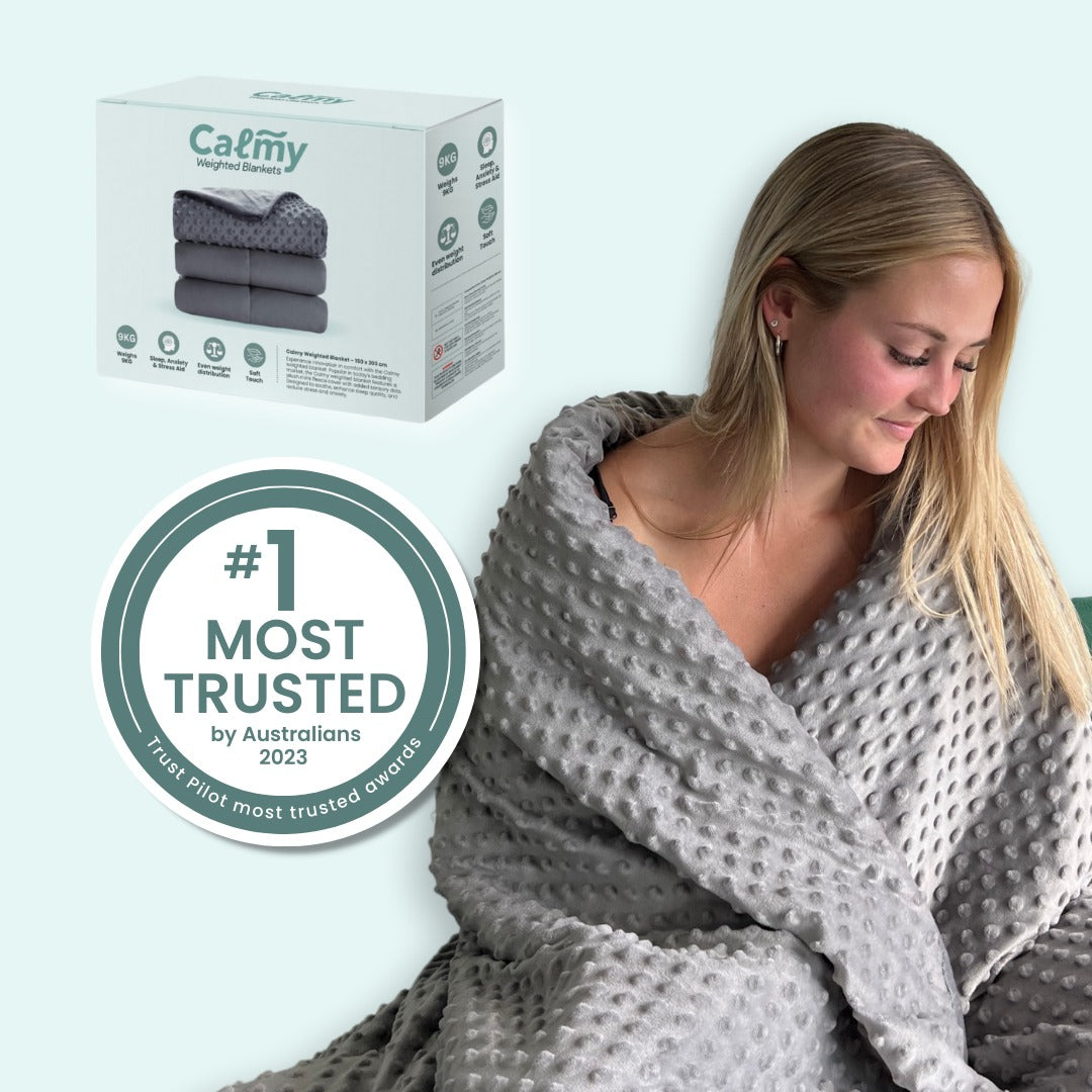 Weighted Blankets Calm Down Easier & Sleep Deeper. The Glow Company