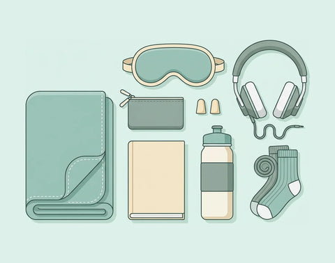 What to Pack for a Long Flight When You Don't Travel Well