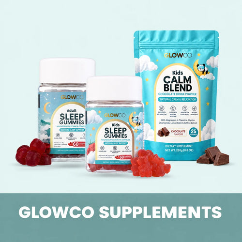 Glowco Supplements: Adult and Kids Sleep Gummies with Kids Calm Blend