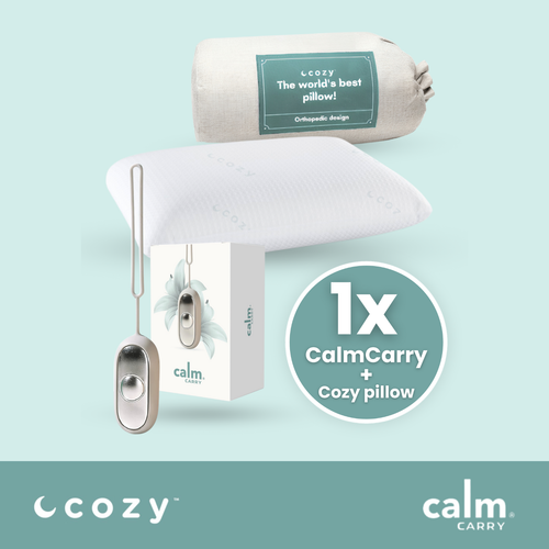 1x CalmCarry® + Cozy Pillow