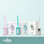 CalmCarry Family Pack: one adult CalmCarry and two CalmCarry Kids, each with its box