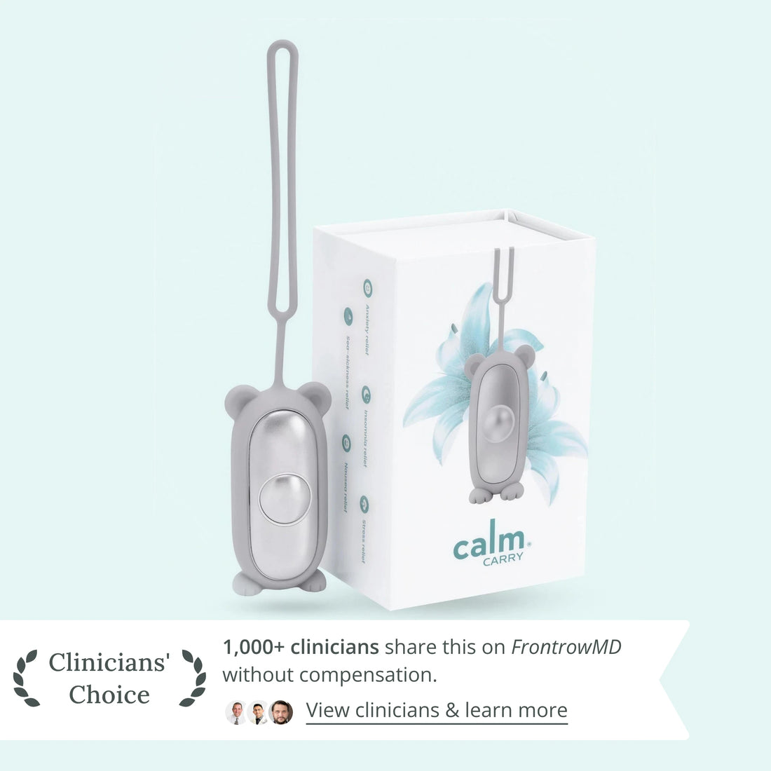CalmCarry Kids grey sleep device