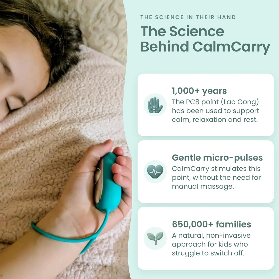 The science behind CalmCarry and the PC8 point
