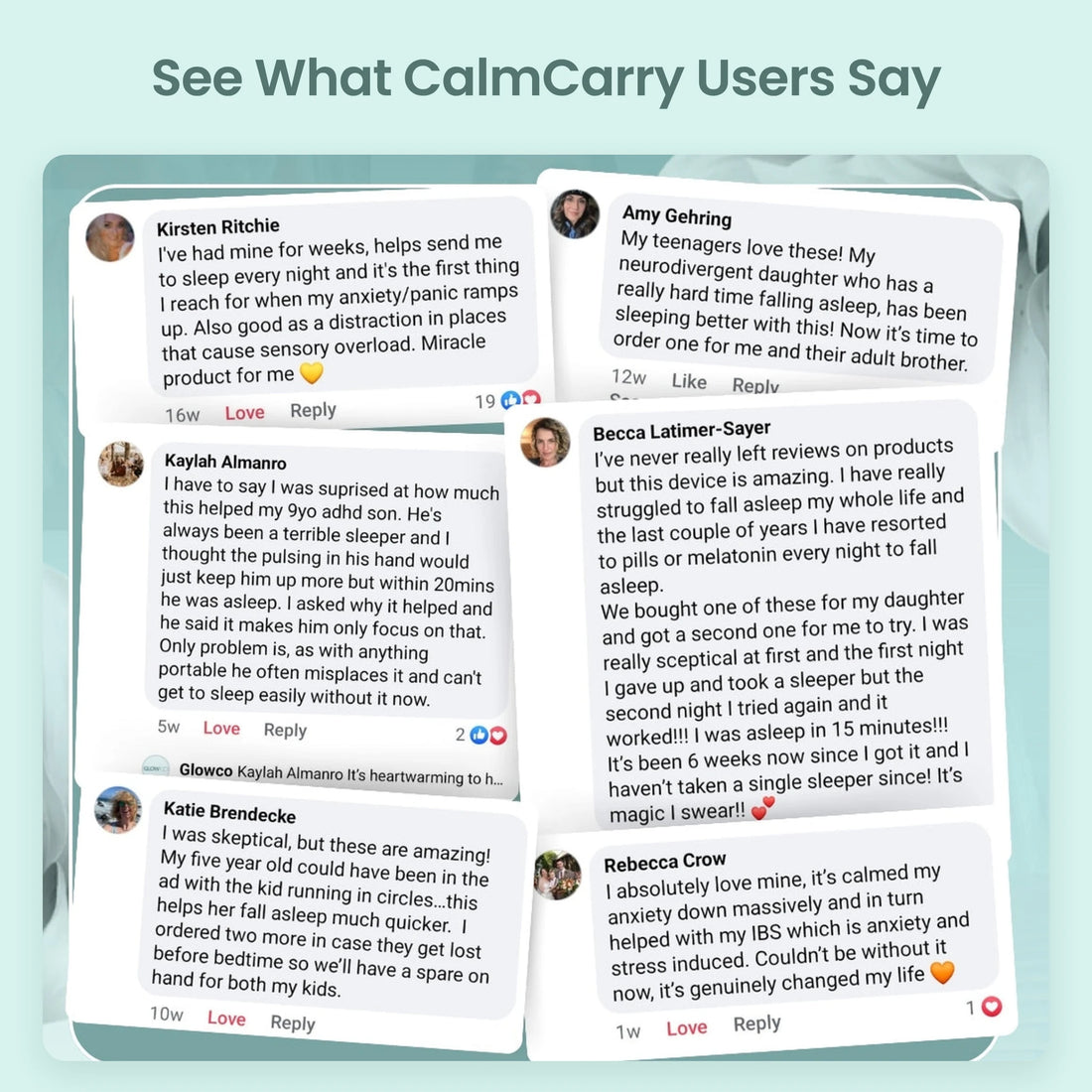 What CalmCarry users say