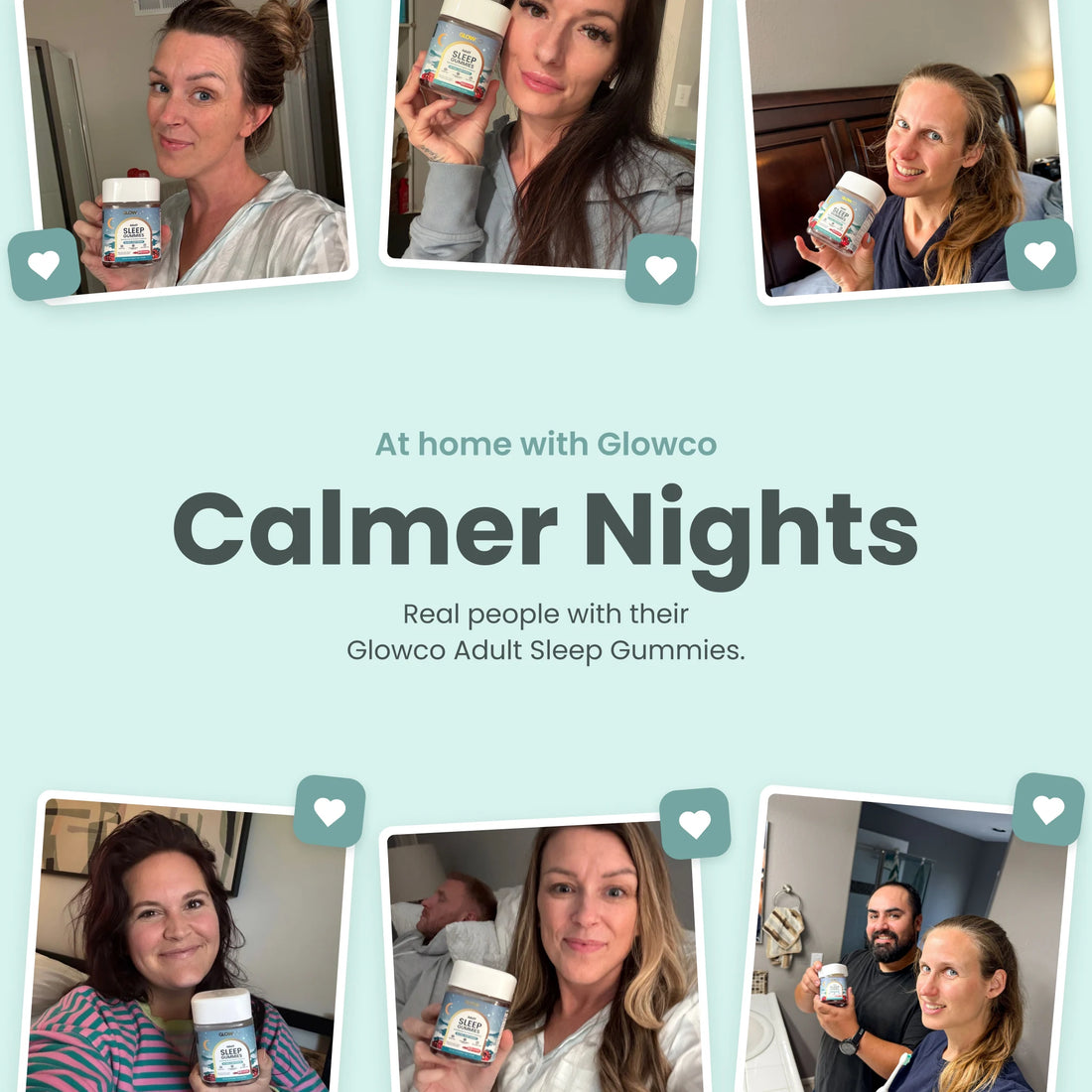 Glowco 100-day money-back guarantee on Adult Sleep Gummies