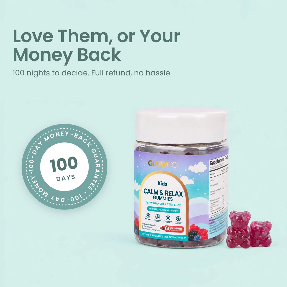 Calmer days: real families with Glowco Kids Calm & Relax Gummies
