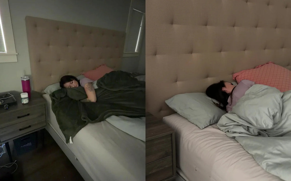Asleep at night